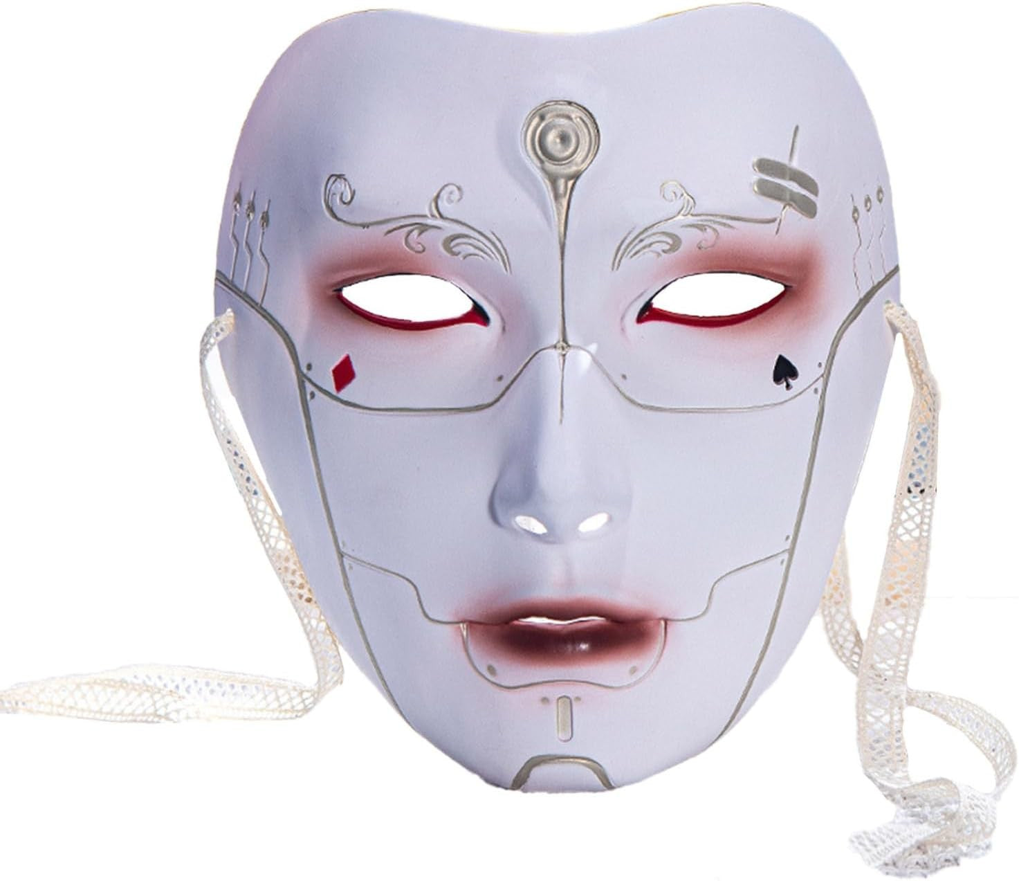 Japanese Kabuki Kitsune Masks for Men Women Children Masquerade Costume Prop Chinese Style Cosplay Masks Halloween Themed Party