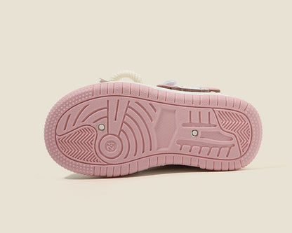 2025 Children's Casual Shoes Girls Comfortable Board Shoes Breathable Non Slip Running Shoes Sneakers