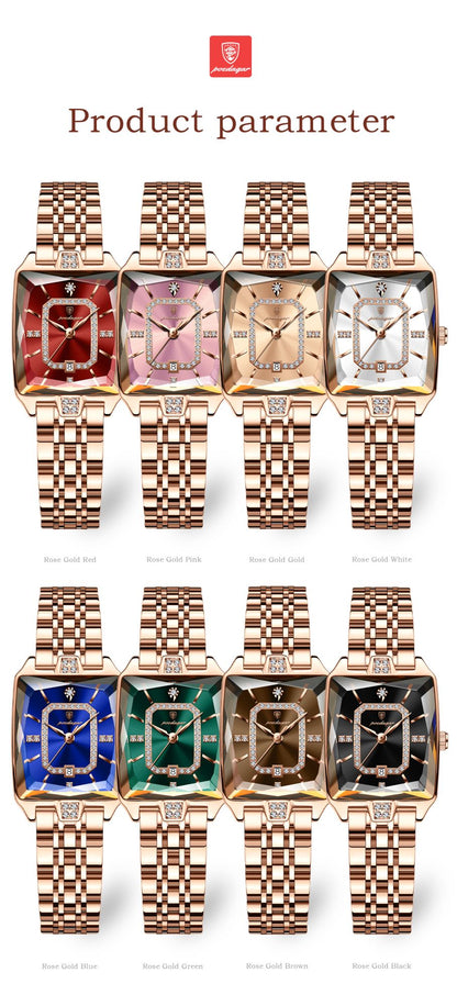 POEDAGAR Luxury Brand Ladies Wristwatch Waterproof Stainless Steel Date Women Watch Casual Fashion Quartz Women’s Watches Reloj