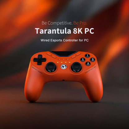 GameSir T3 CE Tarantula 8k Wired Controller Custom TMR Joystick Omron Micro Switches for Steam Switch Android PC Gamepad