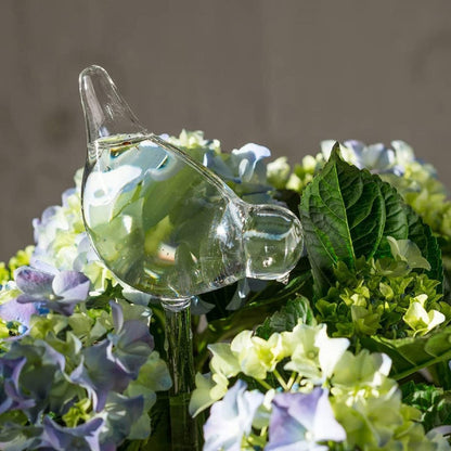 Imitation Glass Plastic Bird Plant Waterer Bird Shape Design Hand Blown Plant Watering Bulbs Garden Water Seepage Drip Device