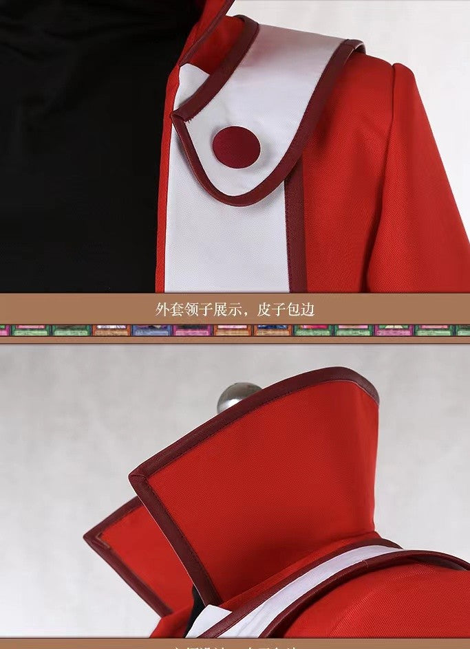 Anime Yu-Gi-Oh! Yu Gi Oh GX Jaden Yuki Judai Yuki Cosplay Costume Halloween Clothes For Women Men Uniform