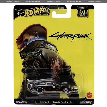 Coleção Hot Wheels HXD63 Pop Culture Original Séries Stranger Things Godzilla Batman Jaws Matrix Carros de Coleção Presentes