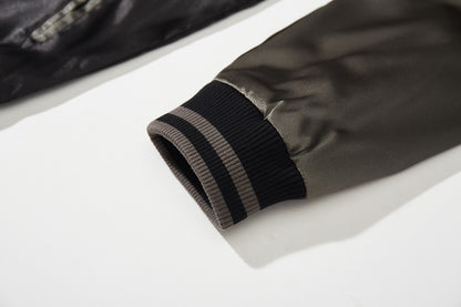 High Quality Autumn Dragon Embroidered Jacket Japanese Style Men's Baseball Uniform Streetwear Harajuku Casual Couple Clothing