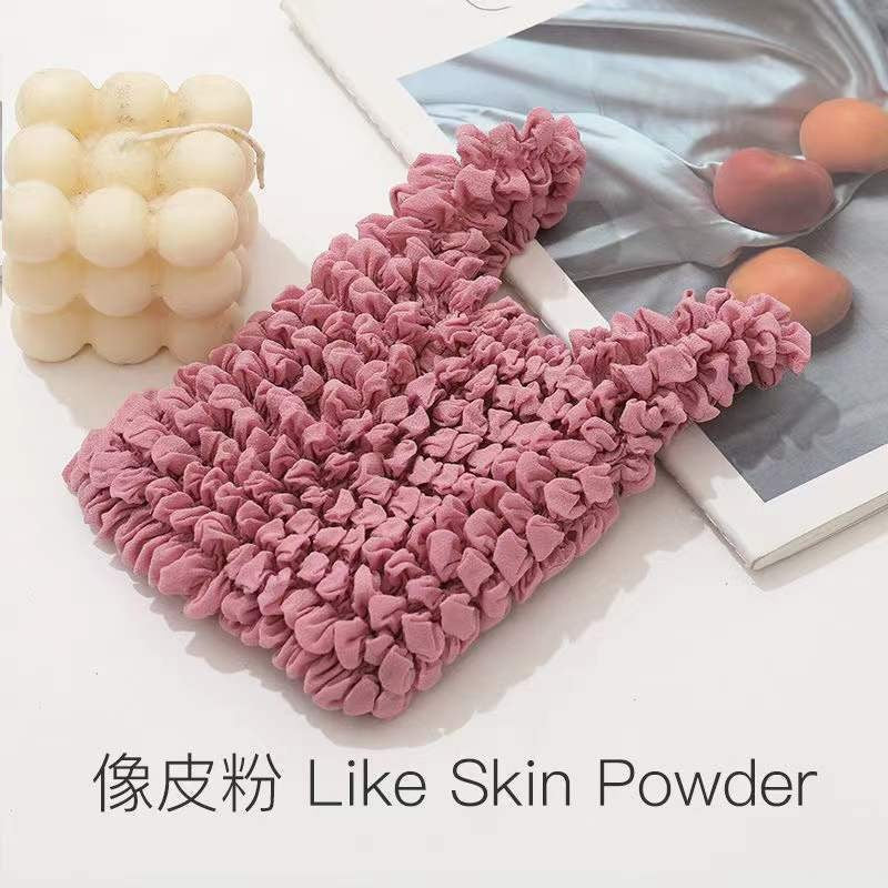 Trendy Magic Expandable Shopping Bag Wrinkle Bubble Puff Multi Purpose Large Capacity Elastic