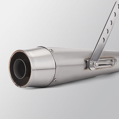 High Quality Original Inlet Retro Escape Pipe Multi Size 38/40/42/45MM For Harley 125CC Motorcycle Exhaust Pipe Muffler