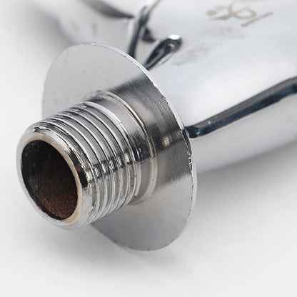 Torneira de Cozinha de Parede Monocomando para Pia com Rotação, Água Fria, Tanque de Limpeza, Torneira de Lavatório em Latão