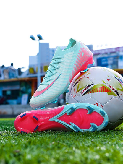 New Men Soccer Shoes Outdoor Football Boots Unisex Ultralight Cleats Hot Sale Women Match FG Sneakers High-quality Professional