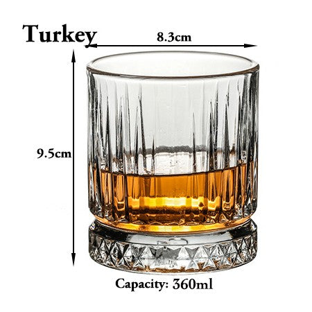 Copos de uísque, Copos de uísque escocês, Copos de uísque estilo "Old Fashioned"/ Presente perfeito para amantes de uísque escocês/ Vidraria elegante para bourbon/rum