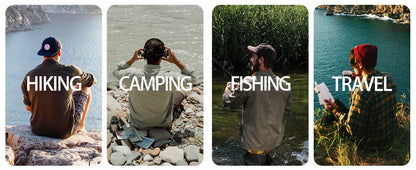 MAGCOMSEN Mesh Breathable Shirt Men's Quick Dry Button Short Sleeves UPF 50+ Sun Protection Hiking Fishing Work Cargo Shirts