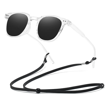 Fashion Small round Sunglasses Gradient Pink Lenses Classic Unisex Powder Blusher with Metal Nail Decoration for Women And Men