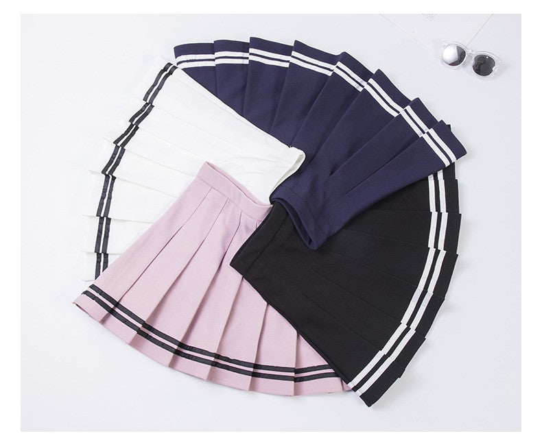 Pleated Tennis Skirt Womens Athletic Golf Sport Outfits Workout Running Mini Korean Style Sexy Harajuku Skirt
