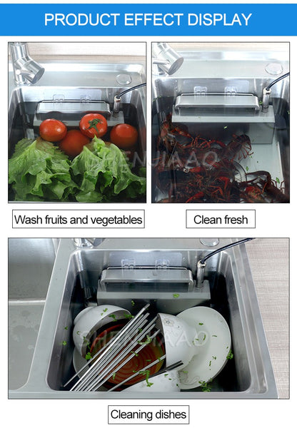 New Portable Sink Dishwasher Automatic Household Ultrasonic Dishwasher Small Free-Standing Installation-Free 110V/220V