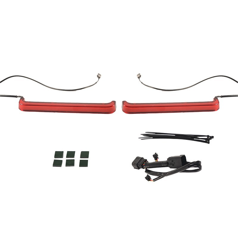 Luzes de Seta para Alforje de Moto Tracer com Luz de Fluxo Âmbar para Harley CVO Street Glide FLTRXSE 2023.5-2025 FLHX