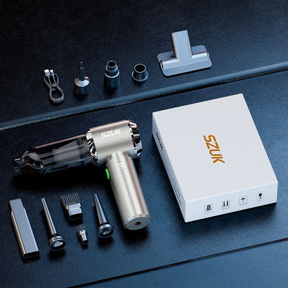 SZUK Mini Aspirador de Carro Novo 985000Pa Aspirador de Pó Sem Fio Potente Sucção Portátil para Carro