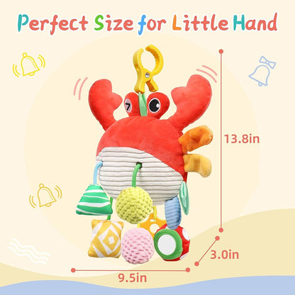 Car Seat Toys Newborn Toys Stroller Toy Baby Toys Carseat Toy for Infants for Carseat Stroller Crib with Music Rattles Teether