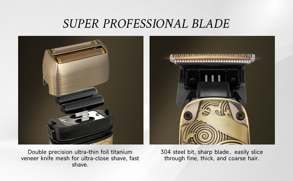 Foil Shavers for Men with Head Shaving, Hair Beard Trimmer, Face Mustache Grooming Kit, Bald Head Shavers  and  and Haircutting