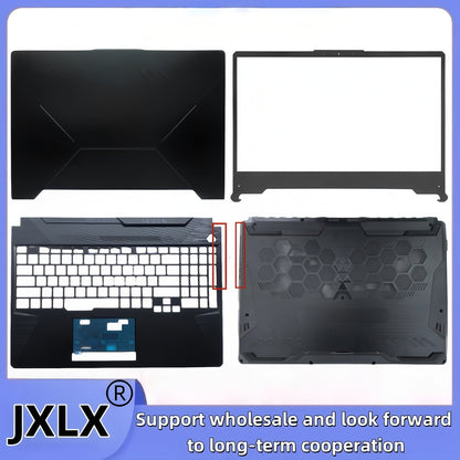JXLX® Novo Para Asus A15 F15 FX506 FA506 FA506Q FA506U FX506U FX506H Tampa Traseira LCD/Painel Frontal LCD/Tampa do Palmrest/Tampa Inferior