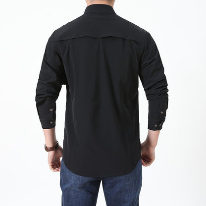 Lightweight Breathable shirt tactical multifunctional shirt outdoor long sleeved work shirt breathable sports sun protection