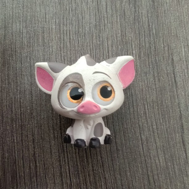 Genuine Disney Doorables Cartoon Figures Kawaii Mickey Mouse Princesa Anna Elsa Boneca de Olhos Grandes de Vidro Série Modelo Brinquedos Presentes Infantis