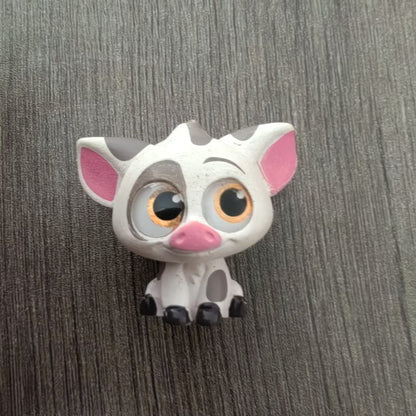 Genuine Disney Doorables Cartoon Figures Kawaii Mickey Mouse Princesa Anna Elsa Boneca de Olhos Grandes de Vidro Série Modelo Brinquedos Presentes Infantis