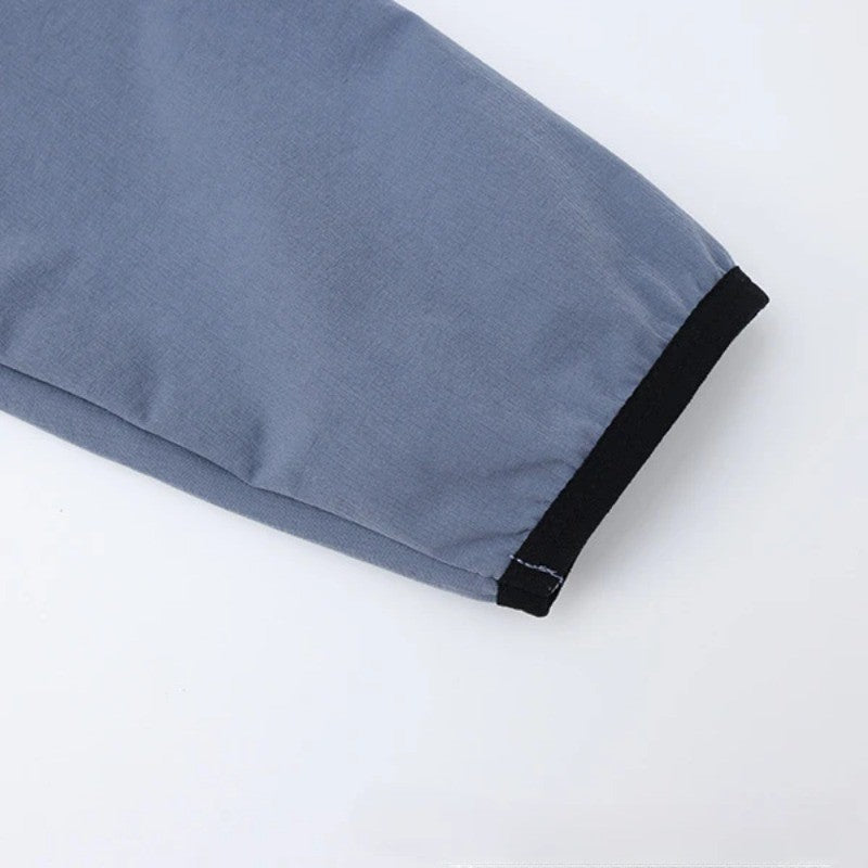 Autumn/Winter Men's Outdoor Running Fitness Morning Jogging Sports Quick-Dry Windproof Cycling Training Jacket and Tracksuit