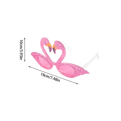 Luau Party Sunglasses Funny Hawaiian Glasses Tropical Fancy Dress Props Fun Summer Party Beach Themed Party Supplies Decoration