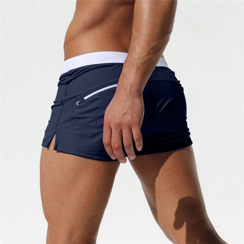 New Fashion Swimwear Men Breathable Men's Swimsuits Trunks Boxer Briefs Sunga SwimSuits Maillot De Bain Beach Shorts