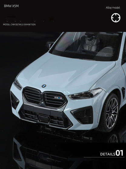 NOVO 1:18 BMW X5M X5 F95 SUV Liga Fundido & Veículos de Brinquedo Modelo de Carro em Escala Miniatura para Crianças