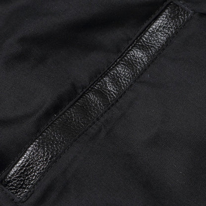 Men Imatition Leather Retro Stand Collar Jacket PunkStyle Coat Motorcycle Clothe