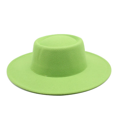 Chapéus Fedora Masculino Feminino Aba Larga 8.5CM Lã Feltro Chapéus Jazz Estilo Britânico 2023 Chapéu Panamá Formal Social