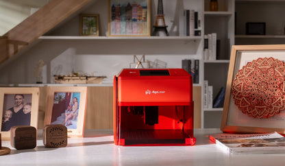 Máquina de Gravação a Laser AlgoLaser PIXI Portátil e Inteligente com Tela Sensível ao Toque de 3,5", Desenho à Mão/Sem Fio/Cartão SD/Gravação Offline