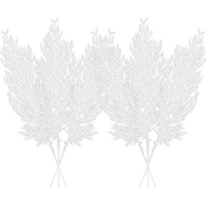 5Pcs Christmas Decoration Artificial Pine Leaves Branches Xmas Tree Pendent for Home Decor New Year Navidad DIY Garland Ornament