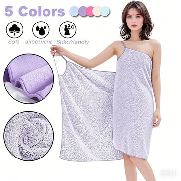 70X140cm Super Soft Quick Dry Wearable Bath Towel for Women Lightweight Absorbent Pool Yoga Travel Sport Accessories Beach Towel