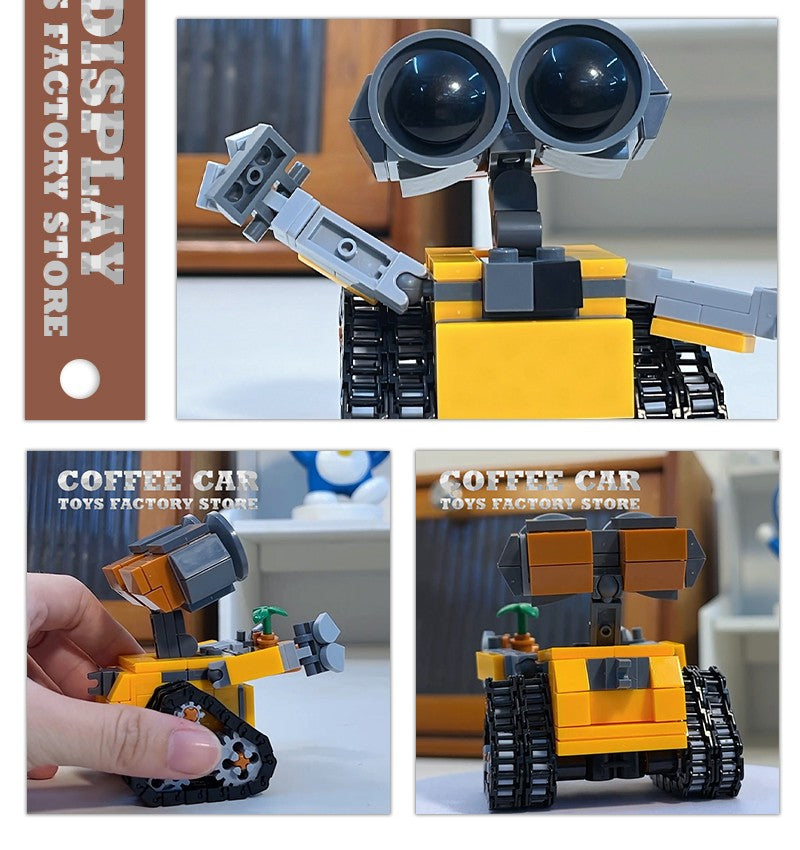 Sci-Fi Movie Robot Wall E MOC Building Blocks Dolls Space Mecha MOC Bricks Action Figure Toys Adult Children Birthday Gifts DIY