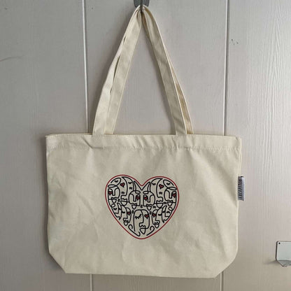 Wholesale 100pcs/Lot High Quality Customize Logo Size Plain Cotton Canvas Handbag Reusable Shopping Tote Bags for Women School