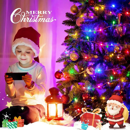 Battery Operated 20/40/80/160Led String Light Christmas Lights for Garland Wedding Party Holiday Decorations