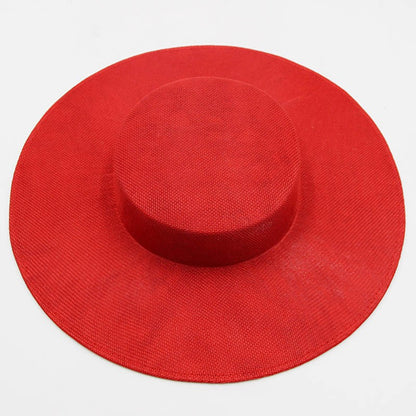 Chapéus Fascinators Femininos Base de Chapéu de Feltro para Festa Casamento Chapéu LUNQUIL de Aba Larga Chapéu Fedora Acessório de Cabelo Kentucky Derby