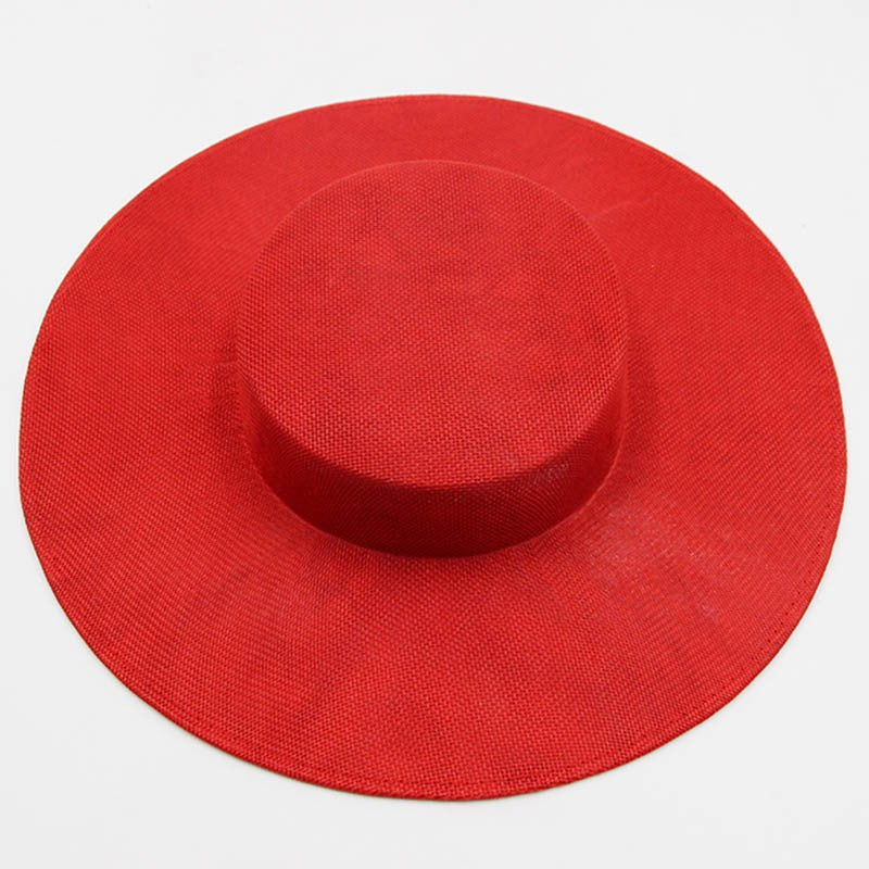 Chapéus Fascinators Femininos Base de Chapéu de Feltro para Festa Casamento Chapéu LUNQUIL de Aba Larga Chapéu Fedora Acessório de Cabelo Kentucky Derby