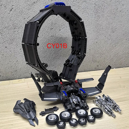 Baiwei Trailers TW1122 Brinquedos de Transformação Optimus Commander Robô TW1022 Contêiner Tático CY01 Modelo KIT Figura de Deformação