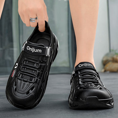 Men Outdoor Sandals Men's Outdoor Sandals Sport Slippers Beach Slides Breathable Clogs Men Casual Garden Shoes Non-slip Hiking