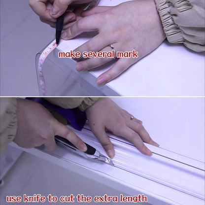 Transparent PVC Tablecloth Waterproof Kitchen Tablecloth Pad Glass Soft Cloth Tableclot Oil-Proof Table Mat Table Cover