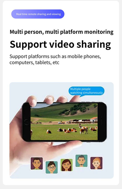 IPC360 Home 6K UHD Outdoor WiFi IP Camera 12MP Triple Lens with AI Human Detection 4K Auto Tracking for CCTV Security Monitoring