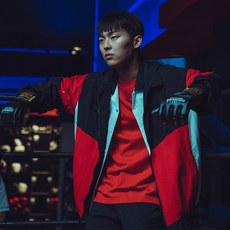 Qt8 Garments Weak Hero Class Jacket Unisex Ahn Suho Track Jackets Coat Men Women Long Sleeve Sports Tops Activewear Clothing