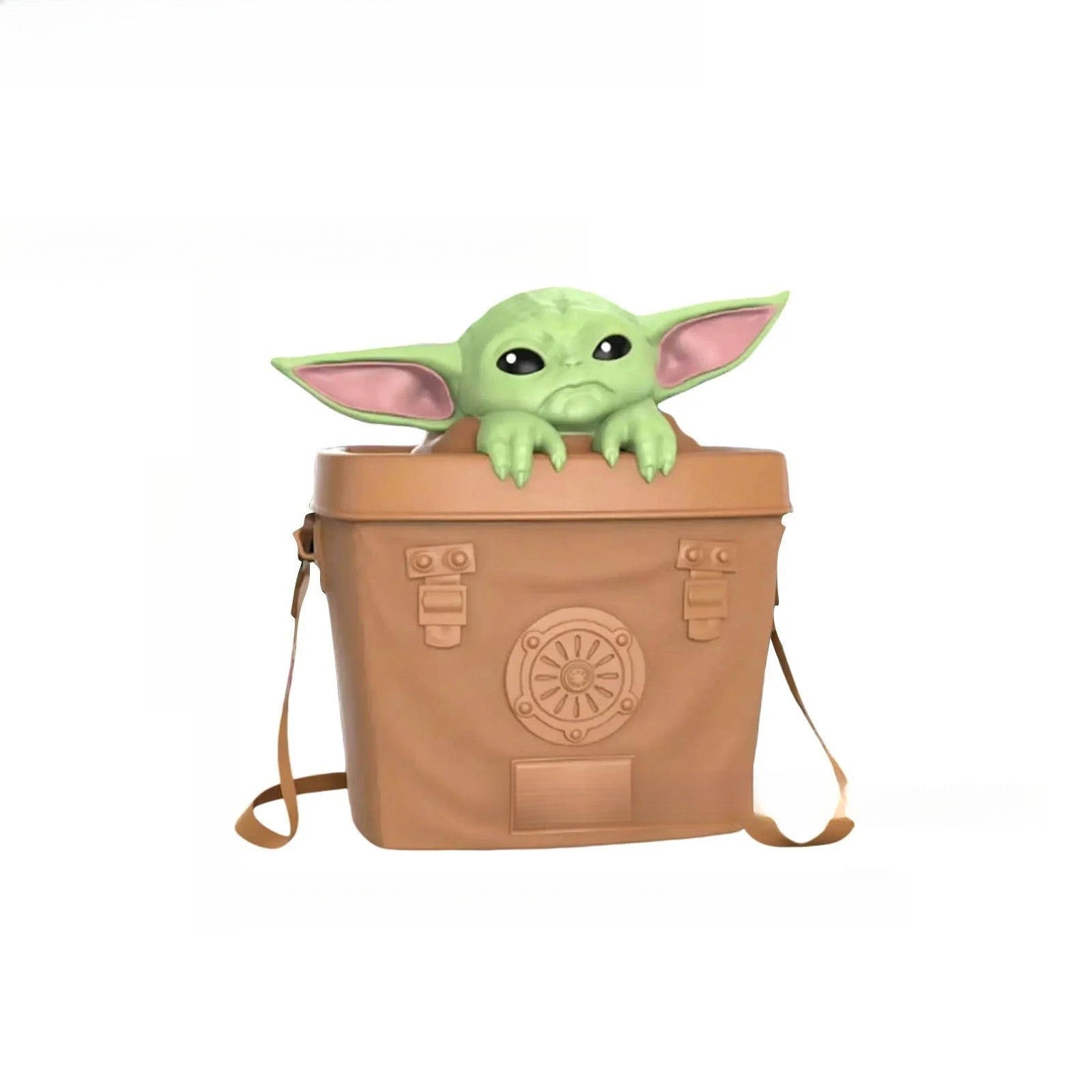 Super New Star Wars Mandalorian Boba Stormtrooper Yoda Shaped Popcorn Bucket Anime Peripheral Ornaments Toys Gift