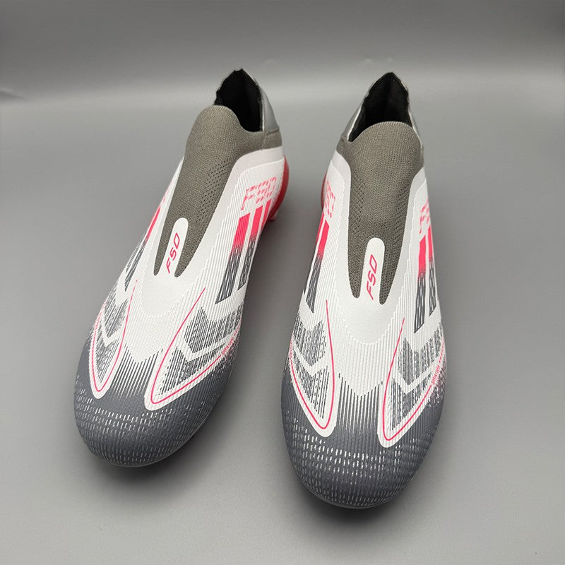 Mens Boys Professional Football Boots TF/FG Soccer Shoes High Ankle Kids Cleats Training Sport Sneakers Outdoor High-quality