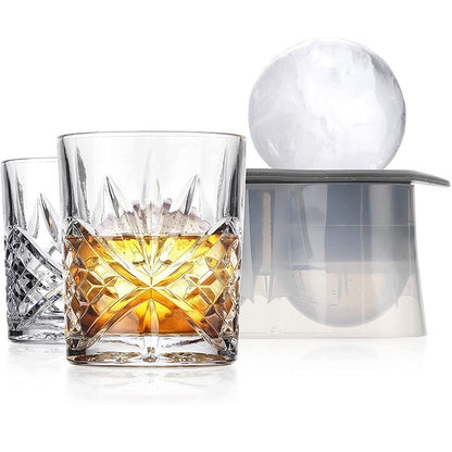 1 Copo de Uísque, Copos Tumbler para Whisky On the Rocks, Vidraria para Coquetéis, Scotch, Bourbon, Gin, Vodca, Conhaque