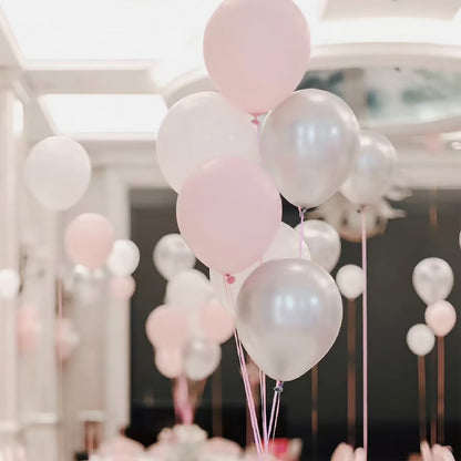 5/10/12inch Pearl Balloons Milk White Latex Balloons Birthday Wedding Decoration For Engagement Anniversary Bridal Shower Globos