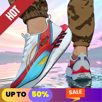 Running Shoes Casual Carbon Board Marathon Men Sports Tenis Air Breathable Women's Comfortable Athletic Nonskid Leisure Sneakers