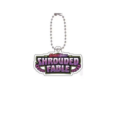 Chaveiro de acrílico de série completa para Mega Evoluções em inglês Sv10 Sv11 Sv9 151 Logotipo Anime Pingente de acrílico de decoração de bolsa